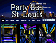 Tablet Screenshot of partybusstlouis.com